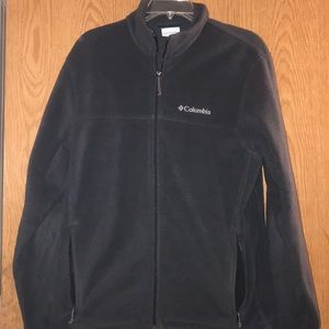 Grey Columbia Fleece Jacket Men’s Sz M